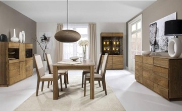 ВИТРИНА АТЛАНТА ТИП 10 ДУБ НАТУРА ДЕКОР НОВИНКА