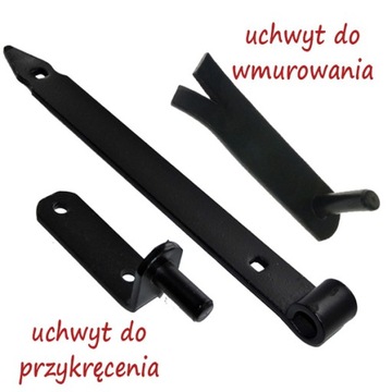 ZAWIAS PASOWY 400 MM Z ZACZEPEM UCHWYTEM -PL-