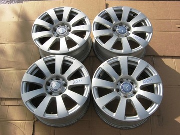 4× DISK HLINÍK MERCEDES-BENZ OE TŘÍDA E W212 SLK W172 7.5" X 16" 5X112 ET 45