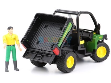 Игрушка John Deere Gator 855D с водителем Bruder 02