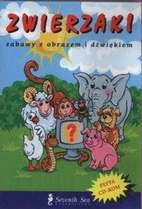 ZWIERZAKI zabawy obrazem dźwiękiem LOGOPEDYCZNE CD