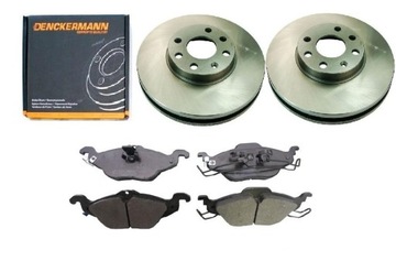TARCZE KLOCKI OPEL ASTRA G PRZÓD 256mm 4 ŚRUBY KPL