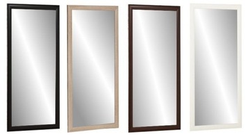 LUSTRO w ramie120x50 DĄB SONOMA BIAŁE WENGE CZARNE