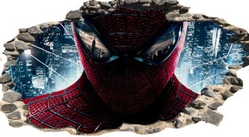 NAKLEJKI NA ŚCIANĘ Dziura w ścianie SPIDERMAN 2