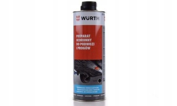 WURTH Антикоррозийное восковое покрытие, CLEAR 1L