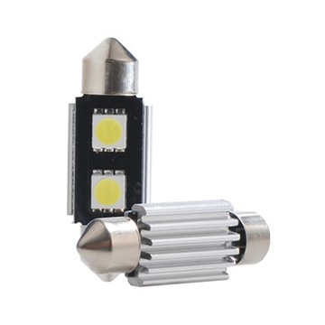 ŻARÓWKA LED dioda C5W C10W 36mm CANBUS BIAŁA L305