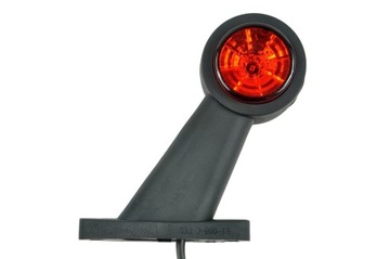 LAMPA OBRYSOWA GUMOWA LED FT-9C BIAŁO CZERWONA