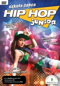 Szkoła Tańca HIP HOP Junior DVD KURS TAŃCA