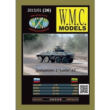 WMC Models 26 - Spahpanzer 2 Luchs A2 1:25