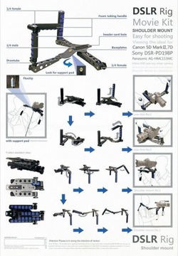 Стабилизатор движения Steady RIG Canon R RF R6 R5