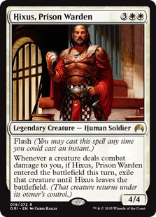 MTG Hixus, Prison Warden (Rare)