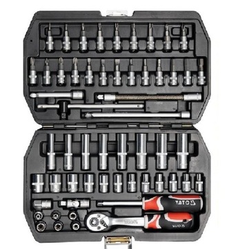 ZESTAW KLUCZY NASADOWYCH 1/4'' 56el YT-1450-1 YATO