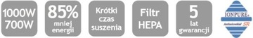 Suszarka do rąk kieszeniowa R1.1 - PROMOCJA!!!