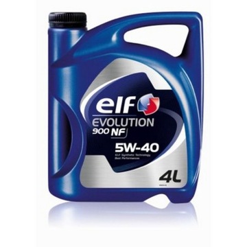 ELF EVOLUTION 900 NF МОТОРНОЕ МАСЛО 5W-40 4л