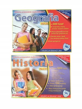 GEOGRAFIA HISTORIA - kolekcja edukacyjna na cd