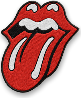 Rolling Stones Naszywka Termo Haftowana 120x103mm