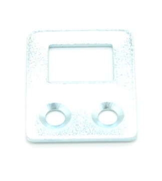 ZAWIESZKA ZAWIESZKI DO OBRAZÓW PÓŁEK 25 X 20 MM OCYNK BIAŁY 50 SZT JAKOŚĆ