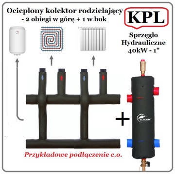 Гидромуфта 40кВт, утепленный коллектор, 3др.