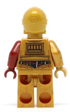 УНИКАЛЬНАЯ ФИГУРКА C-3PO LEGO STAR WARS BRICKS C-3PO