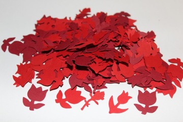 scrapki KWIATKI TULIPANY I RÓŻE 2,5cm 50szt nr16