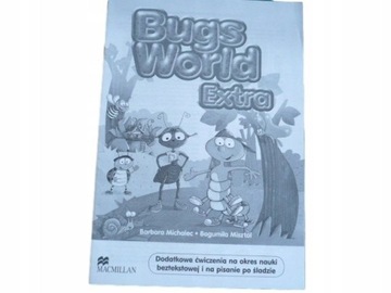 BUGS WORLD 1 DODATKOWE ĆWICZENIA PISANIE PO ŚLADZ