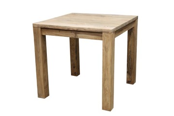 Stół Drewniany Palisander Stoły 80x80x76 cm BROWN