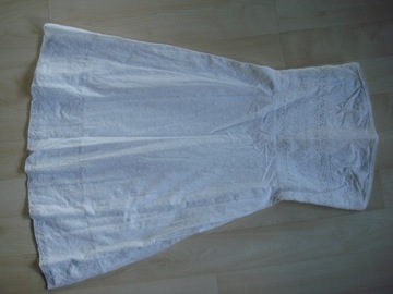 AMERICANEAGLE nowa biała gorsetowa sukienka r34/36