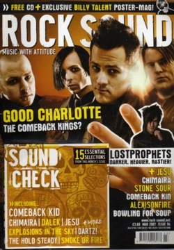 ROCK SOUND 3/2007 + CD UK