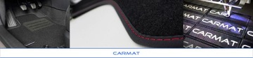 Fiat 500 2007- КОВРИКИ С ЛОГОТИПОМ CARMAT