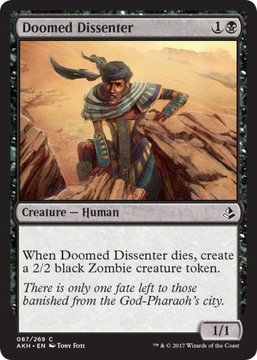 MTG 4x Doomed Dissenter