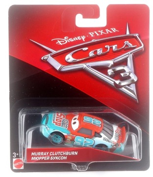 AUTA CARS 3 Murray Clutchburn 1:55 MATTEL