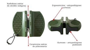 ТОЧИЛКА ДЛЯ КЕРАМИЧЕСКИХ КАРМАННЫХ НОЖЕЙ MIL-TEC OLV