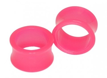 TUNELE PLUGI PLUG AKRYLOWY TUNEL RÓŻOWY 3 mm