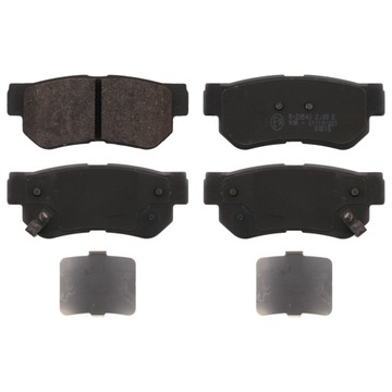 ЗАДНИЕ ТОРМОЗНЫЕ КОЛОДКИ для HYUNDAI TUCSON 2.0 2.7