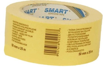 Taśma dwustronnie klejąca 38mmx10m SMART