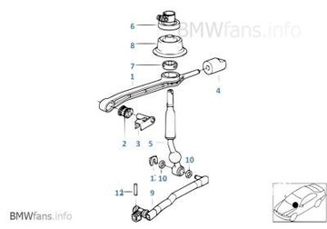 ZESTAW NAPRAWCZY LEWARKA WYBIERAKA BMW E30 E36 E46