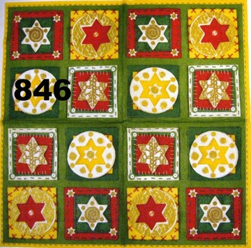 Serwetki do decoupage-1szt -ZIMOWE-NR 846
