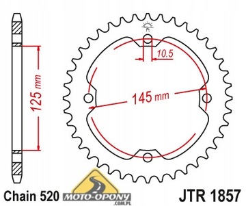 Комплект приводов Yamaha YFM 350 Raptor X-Ring GOLD