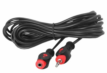 Przedłużacz jack 3,5stereo wtyk gniazdo 1,8m(1177a