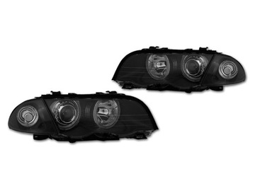 REFLEKTOR LAMPA RINGI ANGEL EYES FK BMW 3 E46 98-