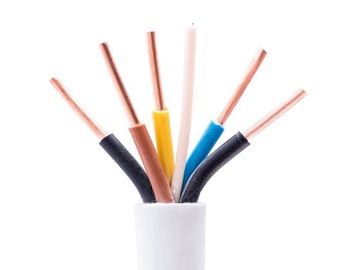 Przewód kabel YDY 5x6 750V Okrągły 1m 225754