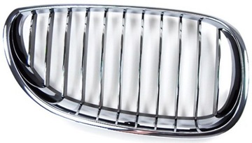 ATRAPA KRATKA NERKA GRILL BMW5 E60 03- PRAWA CHROM
