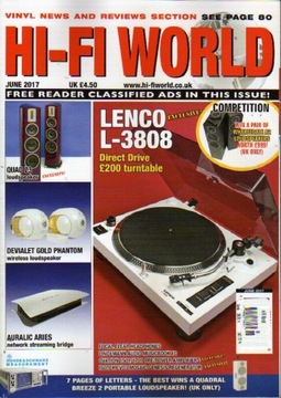 HI FI WORLD 6/2017 UK