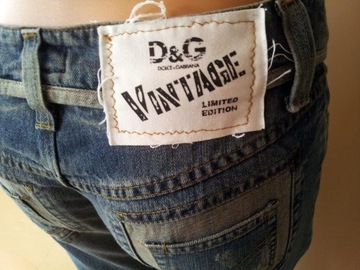 D&G JEANSY DAMSKIE LIMITED EDITION,HOLOGRAM!!!