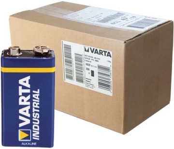 20x 6LR61 VARTA Alkaiczna Bateria Baterie 6F22 9V