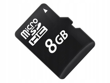 Карта micro SDHC GOODRAM 8 ГБ Карта microSD 8 ГБ + адаптер SD