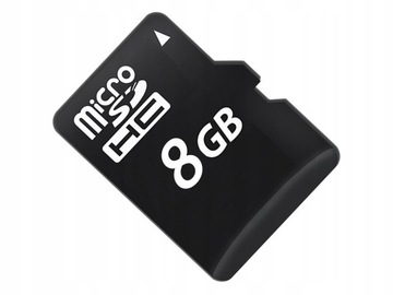 8 GB GOODRAM karta micro SDHC 8GB microSD +ad SD