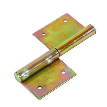ZAWIAS WPUSZCZANY WKUWANY PŁASKI OKIENNY 100MM