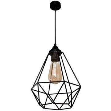 DUŻA Lampa wisząca DIAMOND vintage loft retro