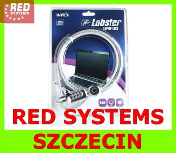 Кабель безопасности для ноутбука Natec с кодом LOBS